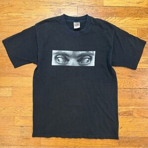 Vintage 1996 RARE Mutant Industry Fotofolio Eyes Art Tee